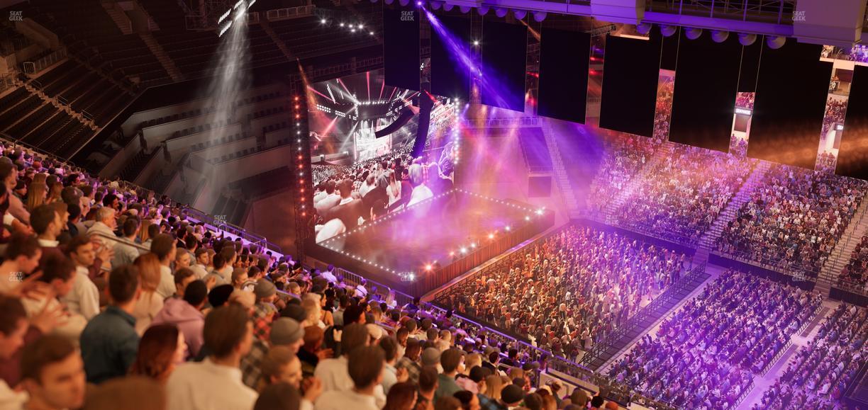 Barclays Center - Section 222 Seat View