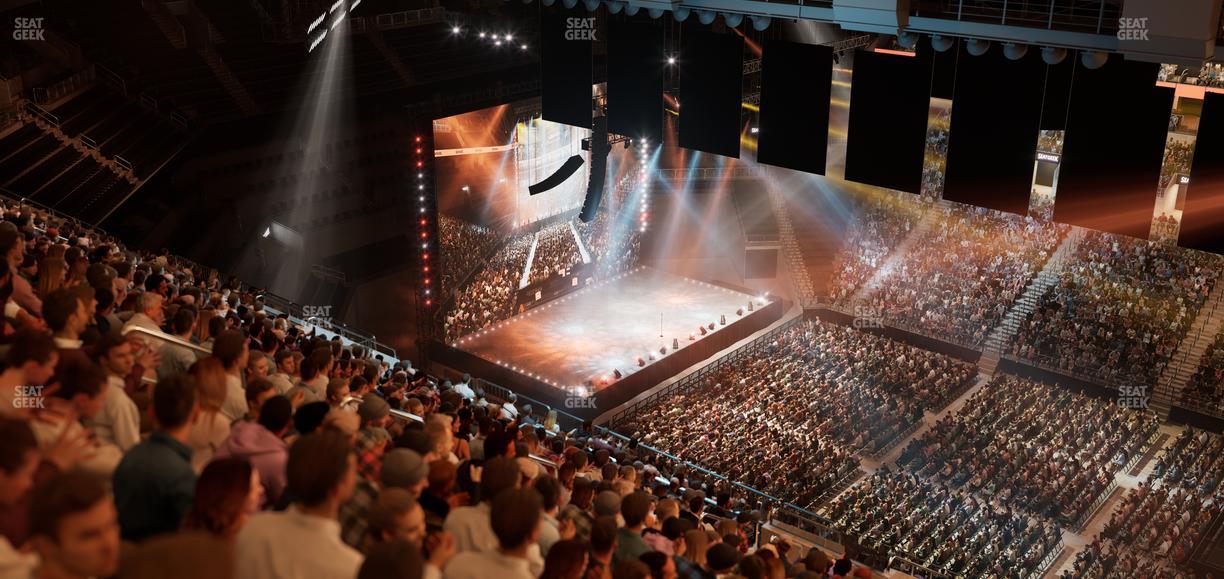 Barclays Center - Section 222 Seat View