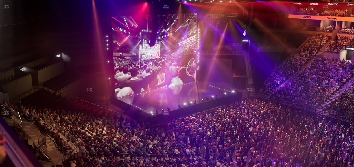 Barclays Center - Section 222 Seat View