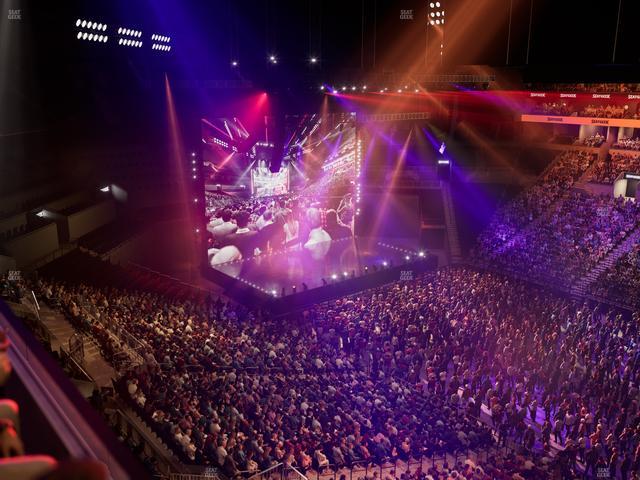 Barclays Center - Section 222 Seat View