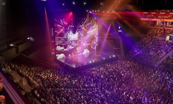 Barclays Center - Section 222 Seat View