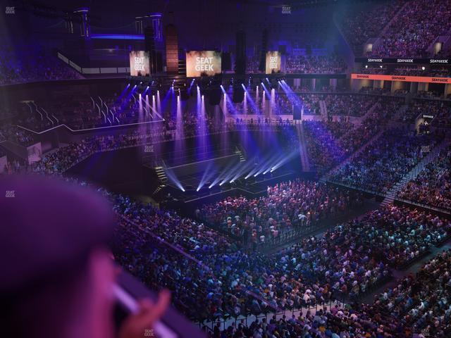 Barclays Center - Section 222 Seat View