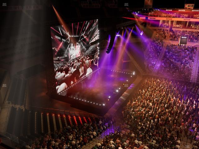 Barclays Center - Section 225 Wc Seat View