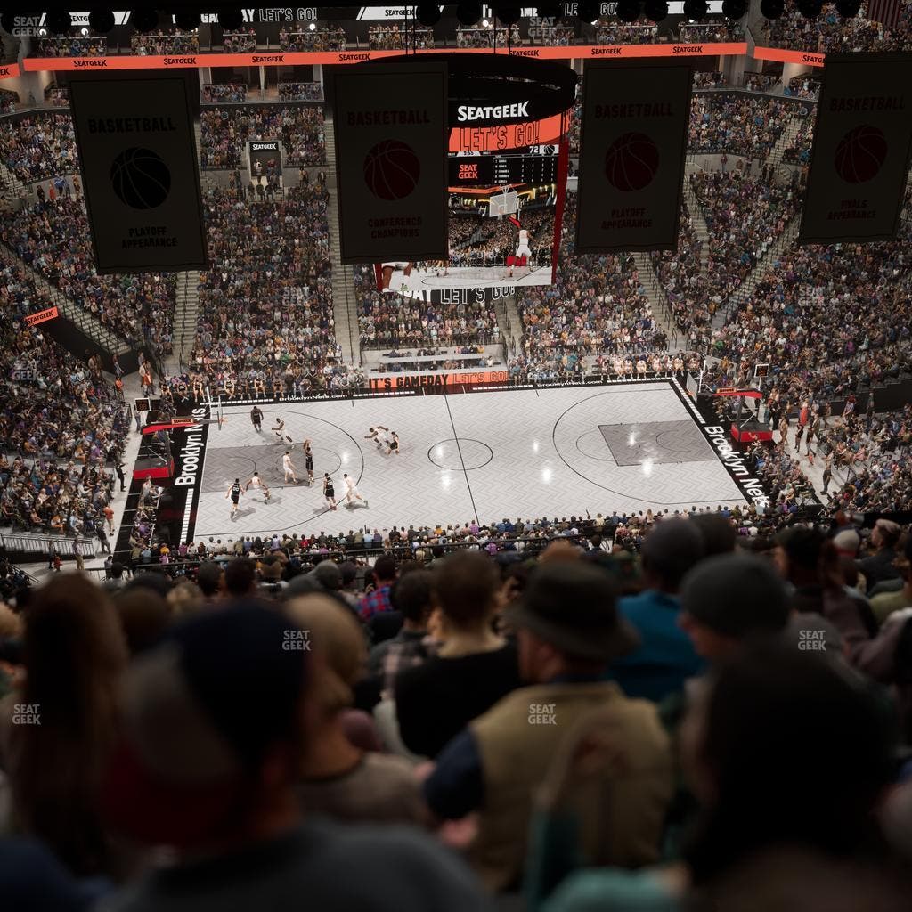 Barclays Center - Section 225 Seat View