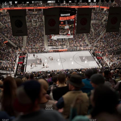 Barclays Center - Section 225 Seat View