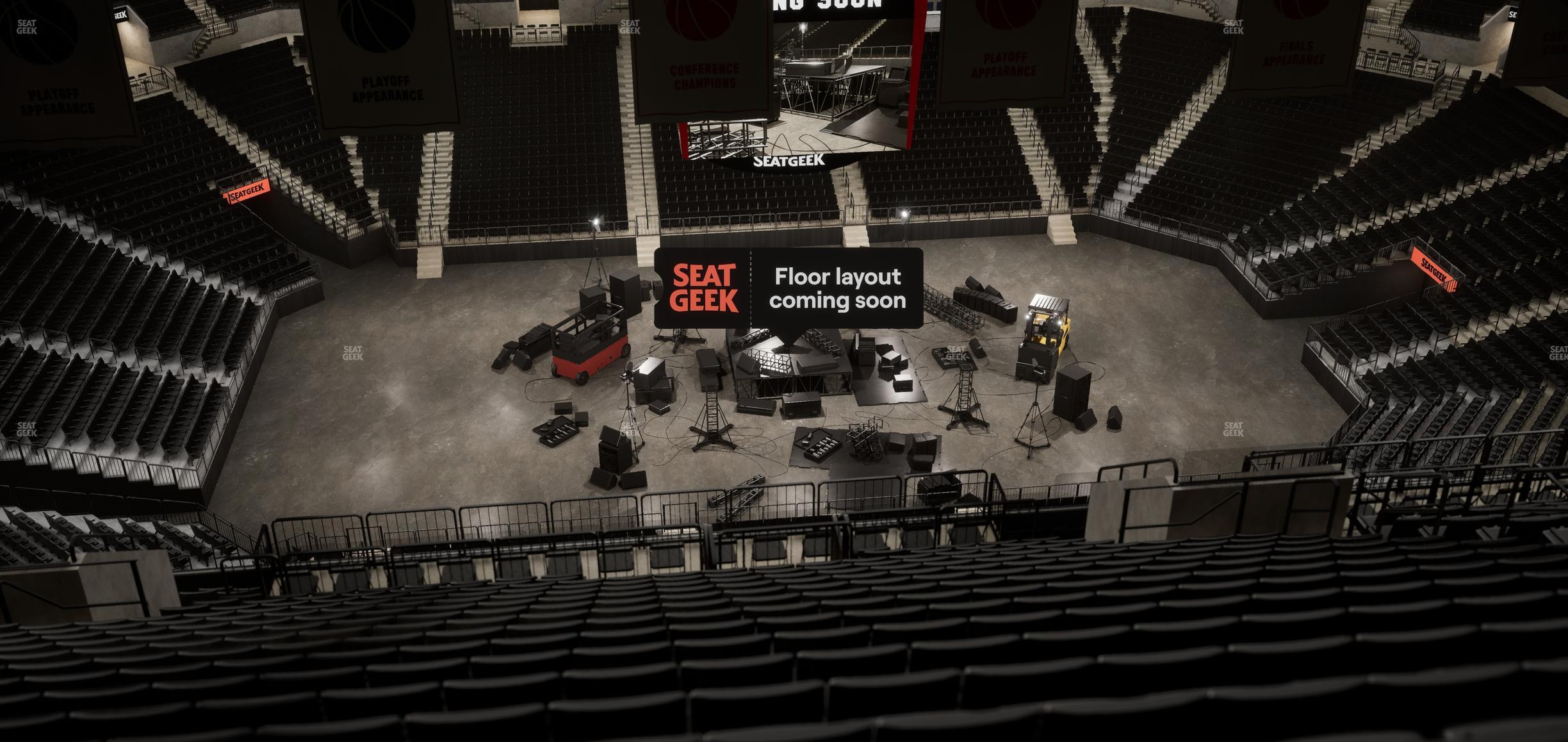 Barclays Center - Section 225 Seat View