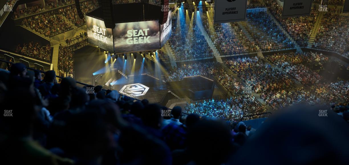 Barclays Center - Section 227 Seat View