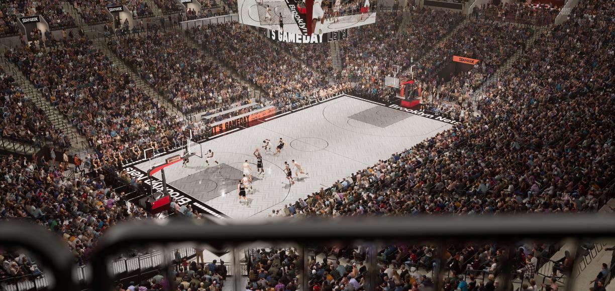 Barclays Center - Section 228 Wc Seat View