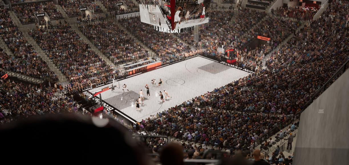 Barclays Center - Section 228 Seat View