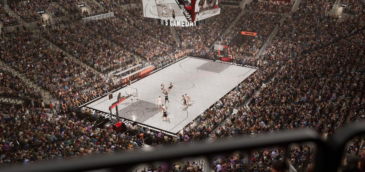 Barclays Center - Section 229 Wc Seat View