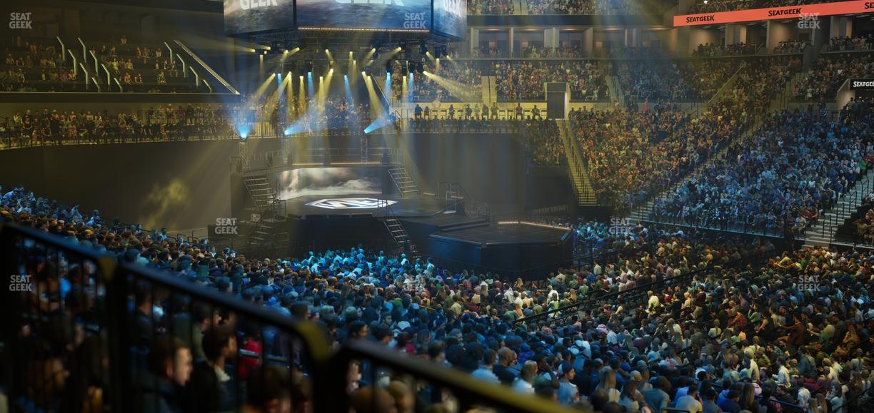 Barclays Center - Section 23 Wc Seat View