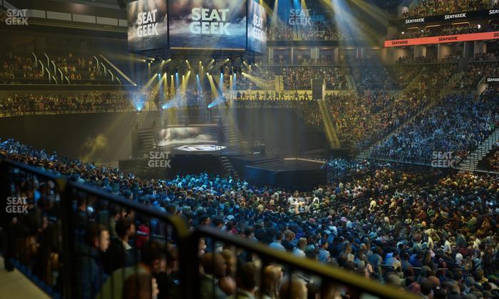 Barclays Center - Section 23 Wc Seat View