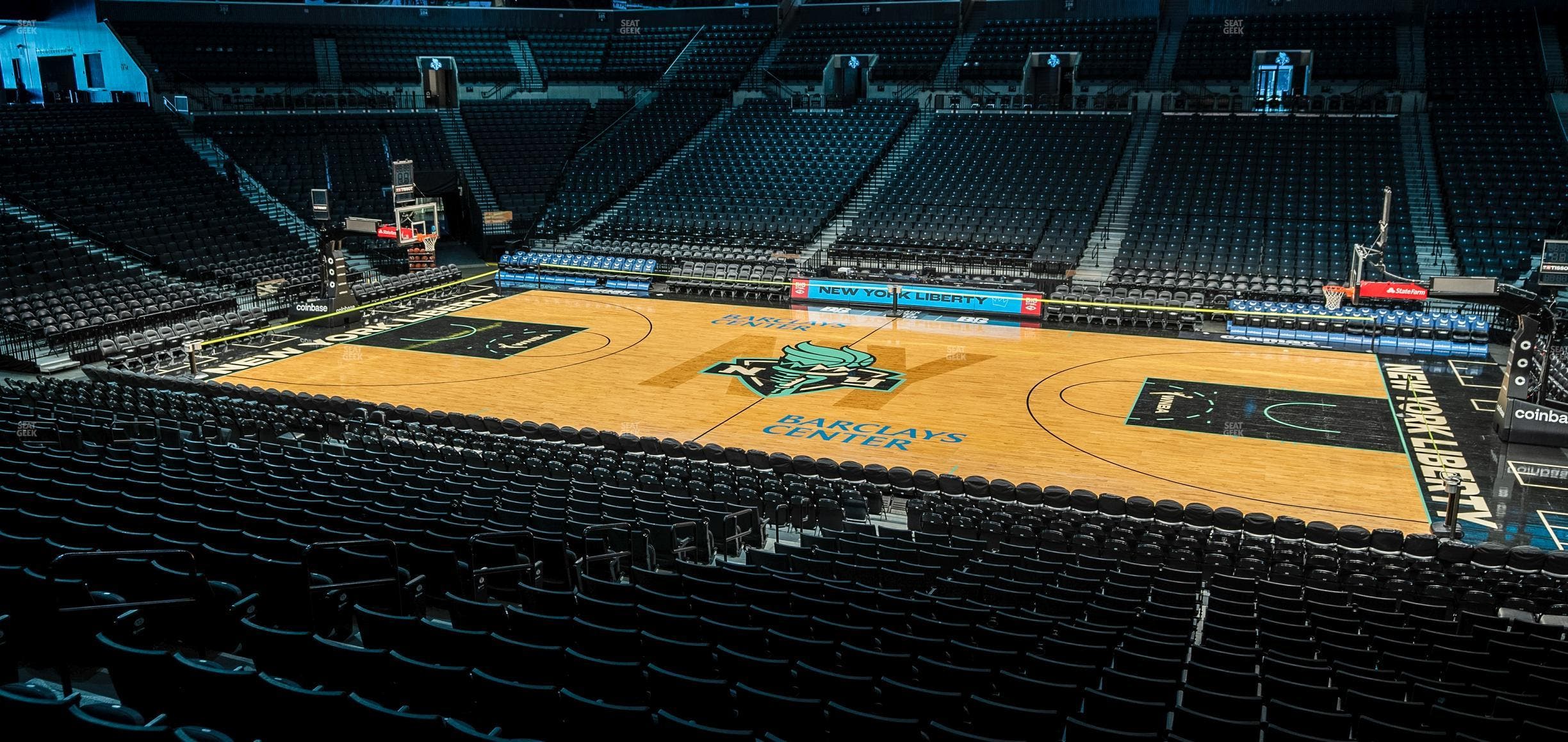 Barclays Center - Section 23 Wc Seat View