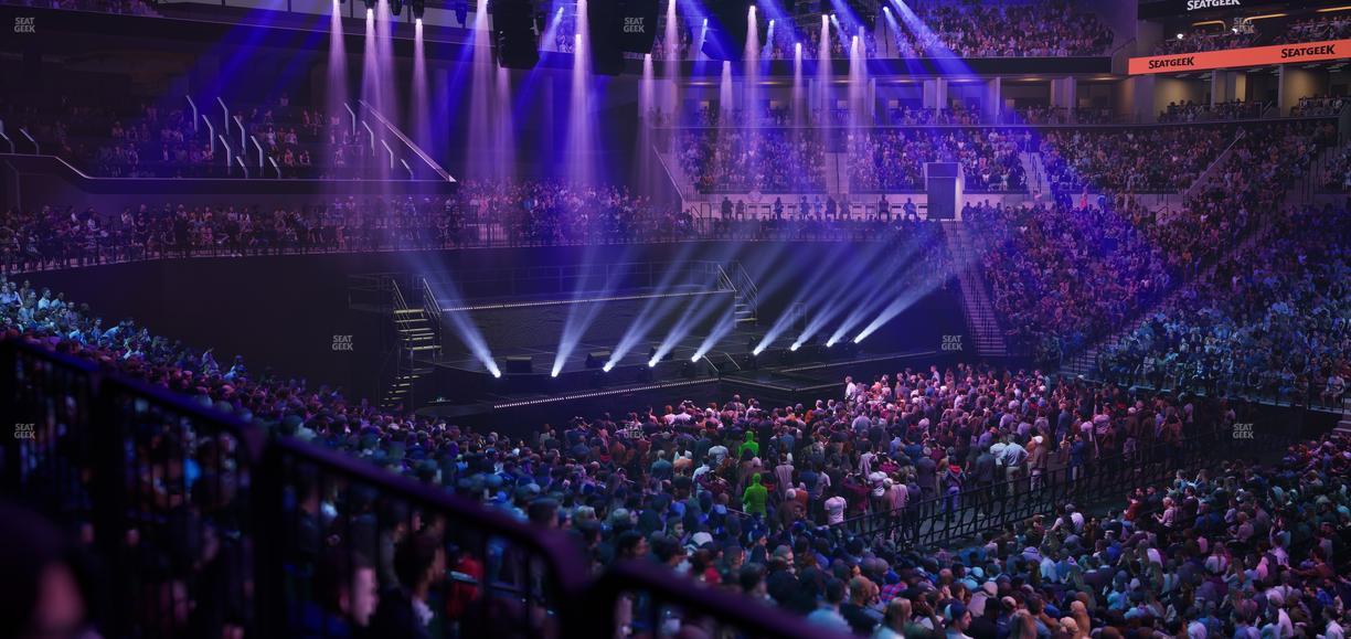 Barclays Center - Section 23 Wc Seat View
