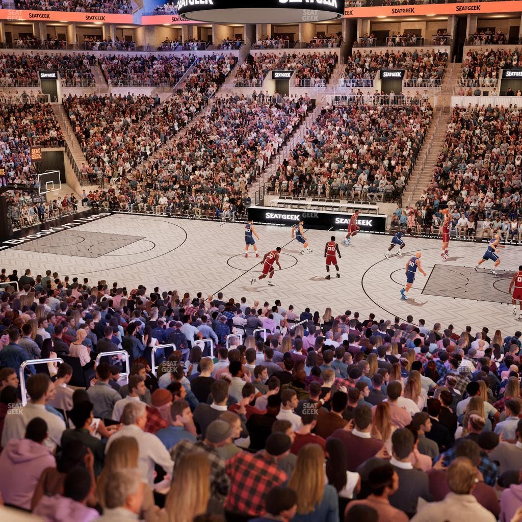 Barclays Center - Section 23 Wc Seat View