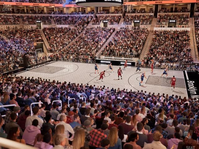 Barclays Center - Section 23 Wc Seat View