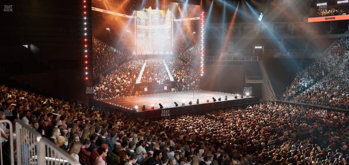 Barclays Center - Section 23 Wc Seat View