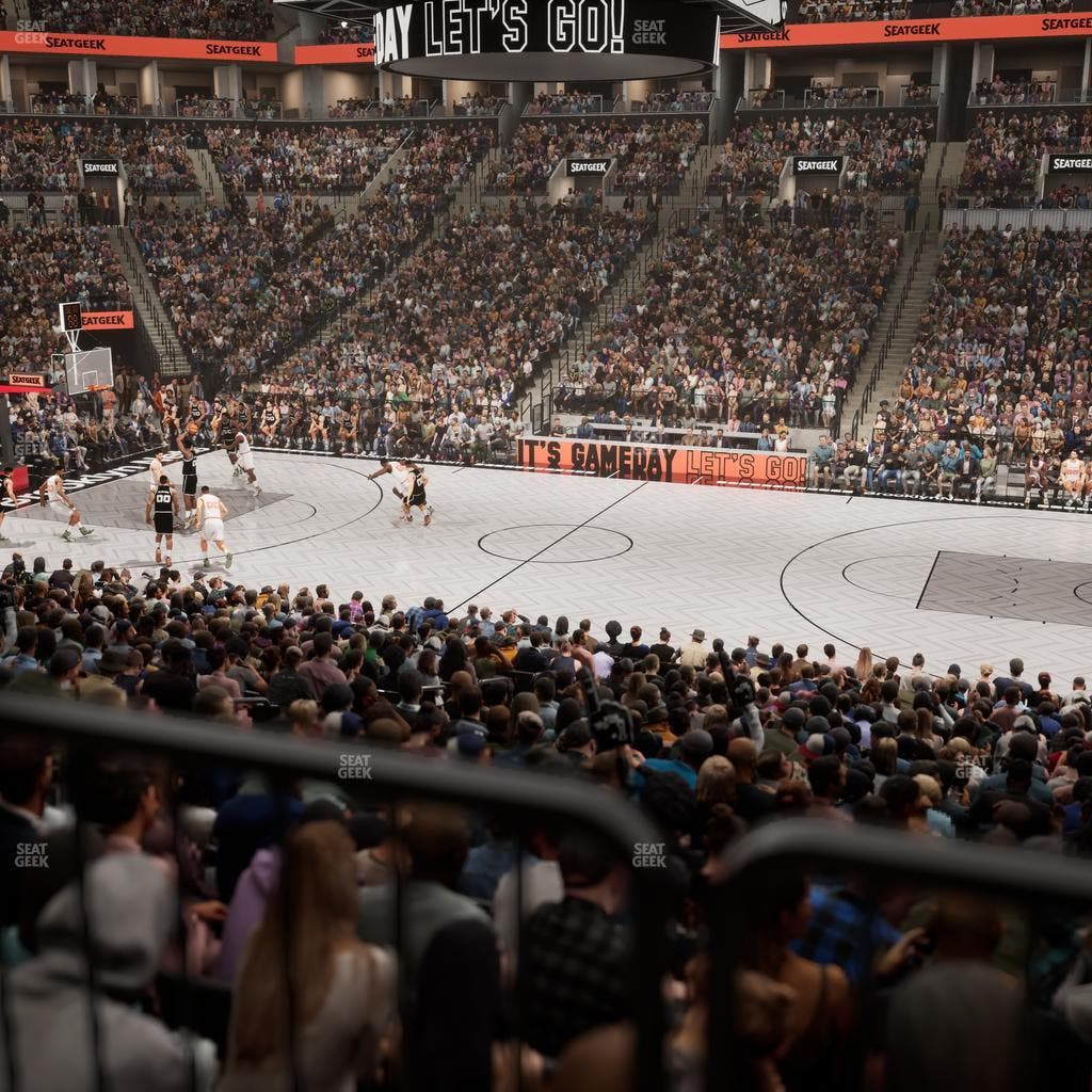 Barclays Center - Section 23 Wc Seat View