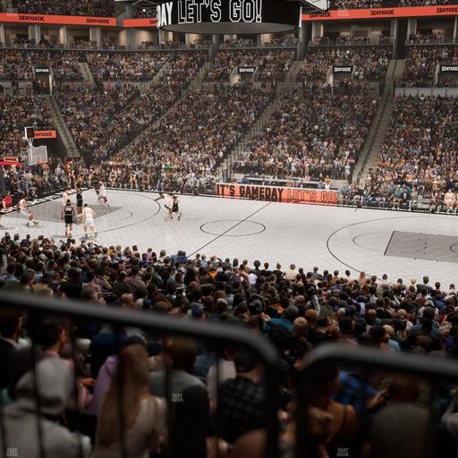 Barclays Center - Section 23 Wc Seat View