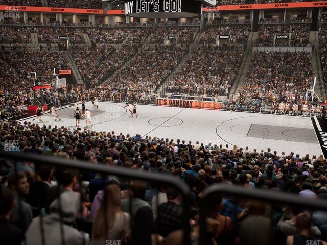 Barclays Center - Section 23 Wc Seat View Barclays Center - Section 23 Wc Seat View