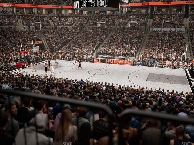 Barclays Center - Section 23 Wc Seat View