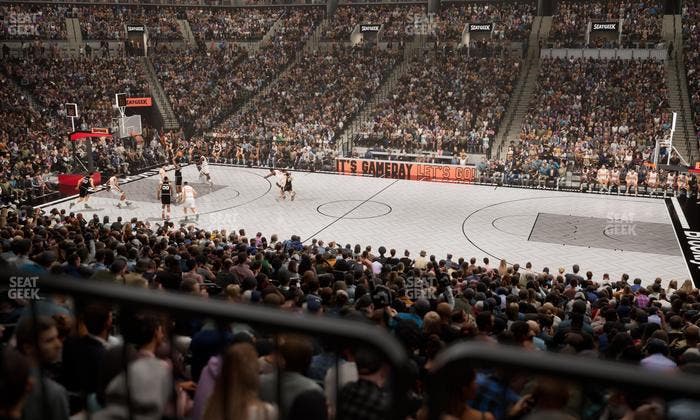 Barclays Center - Section 23 Wc Seat View