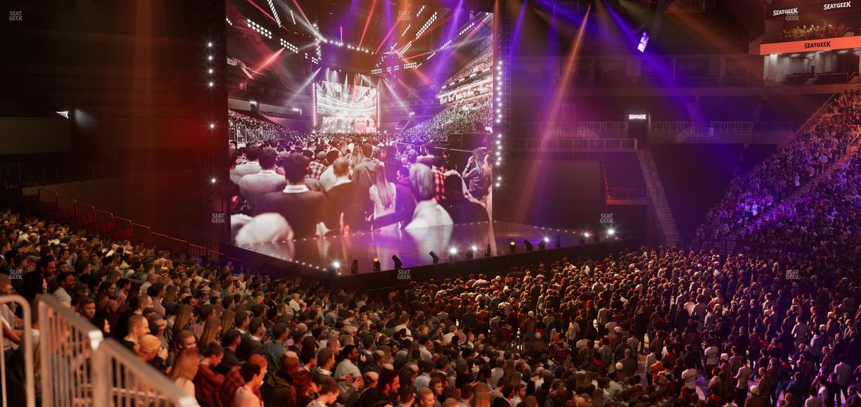 Barclays Center - Section 23 Wc Seat View