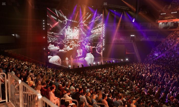 Barclays Center - Section 23 Wc Seat View