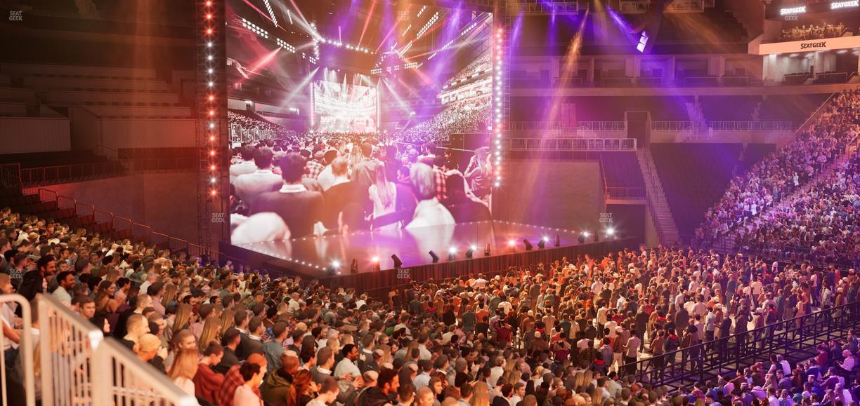 Barclays Center - Section 23 Wc Seat View