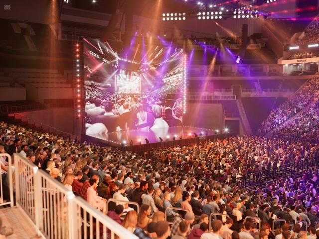 Barclays Center - Section 23 Wc Seat View