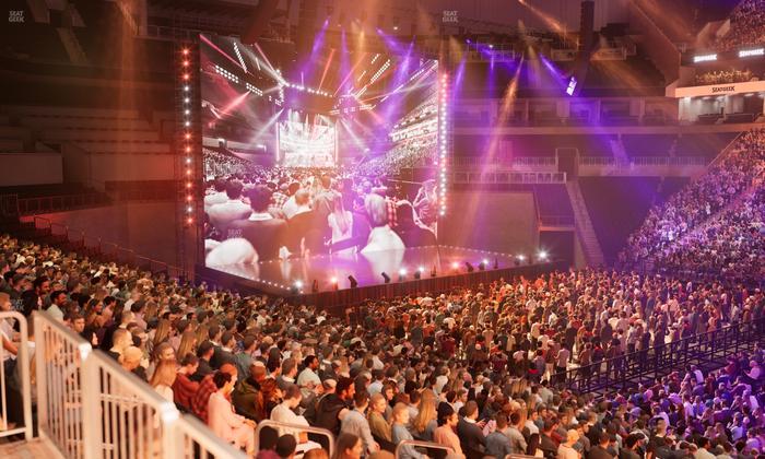 Barclays Center - Section 23 Wc Seat View