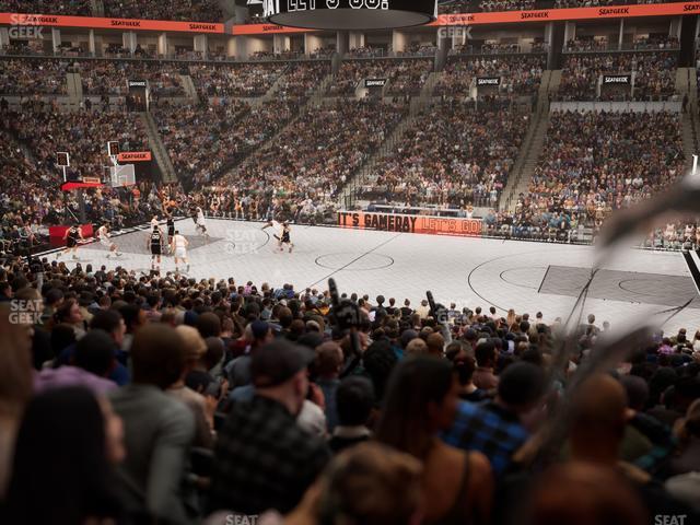 Barclays Center - Section 23 Seat View Barclays Center - Section 23 Seat View