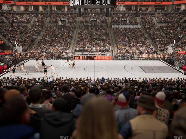 Barclays Center - Section 24 Seat View Barclays Center - Section 24 Seat View