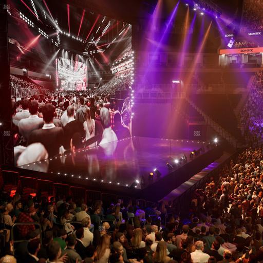 Barclays Center - Section 25 Wc Seat View