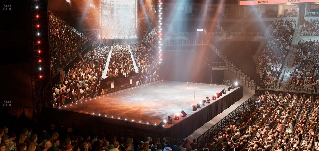 Barclays Center - Section 25 Wc Seat View