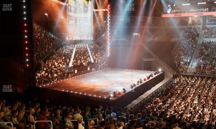 Barclays Center - Section 25 Wc Seat View