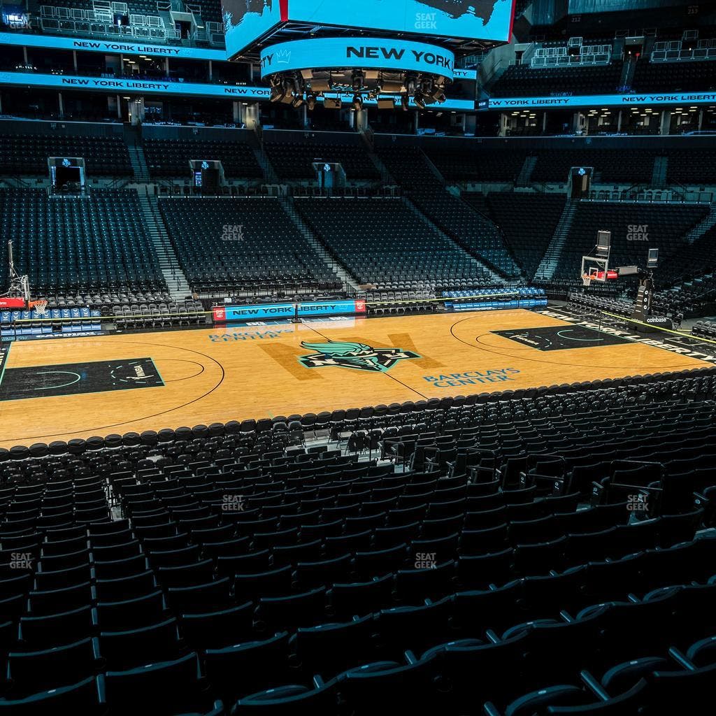 Barclays Center - Section 25 Wc Seat View