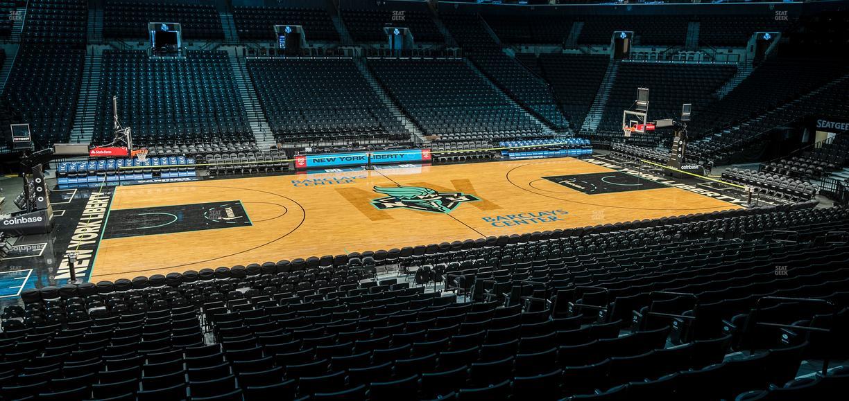 Barclays Center - Section 25 Wc Seat View