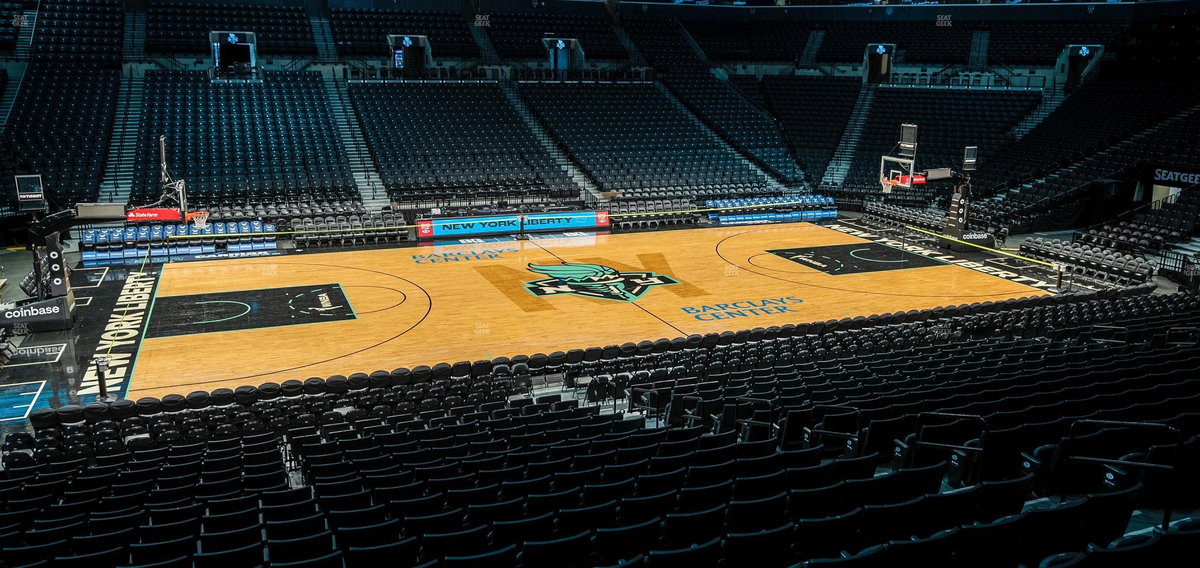 Barclays Center - Section 25 Wc Seat View