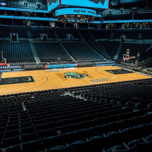 Barclays Center - Section 25 Wc Seat View