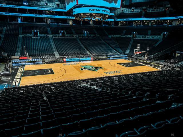 Barclays Center - Section 25 Wc Seat View