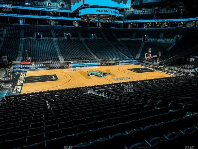 Barclays Center - Section 25 Wc Seat View
