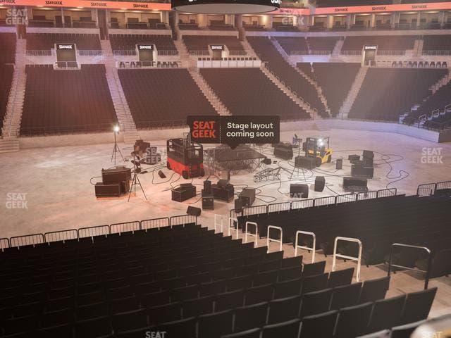 Barclays Center - Section 25 Wc Seat View