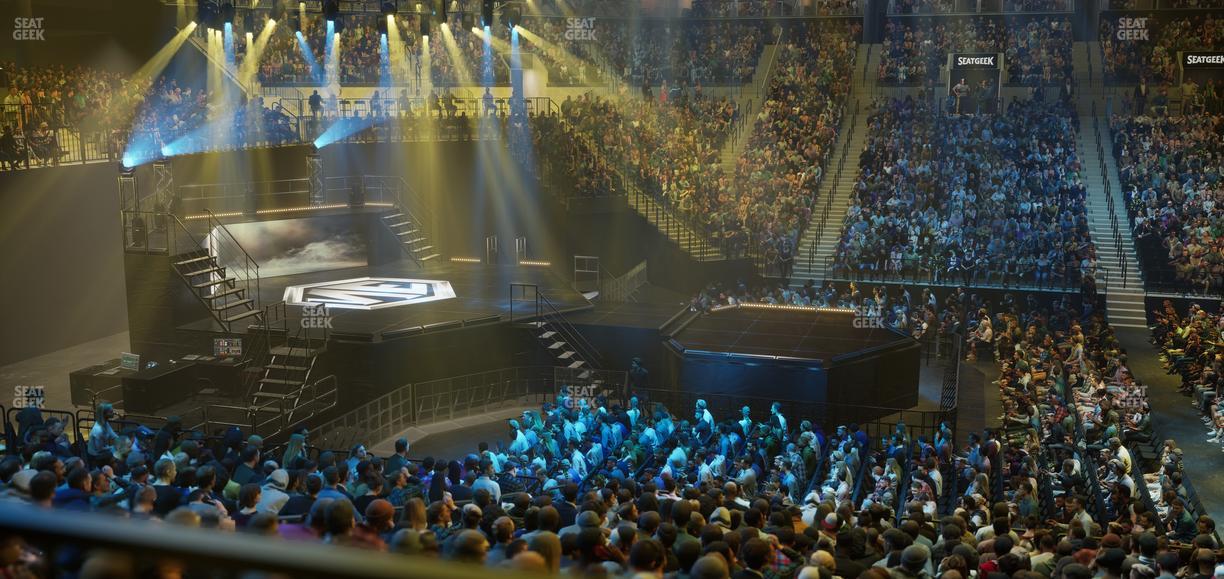 Barclays Center - Section 25 Wc Seat View