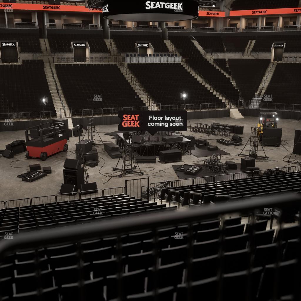 Barclays Center - Section 25 Wc Seat View