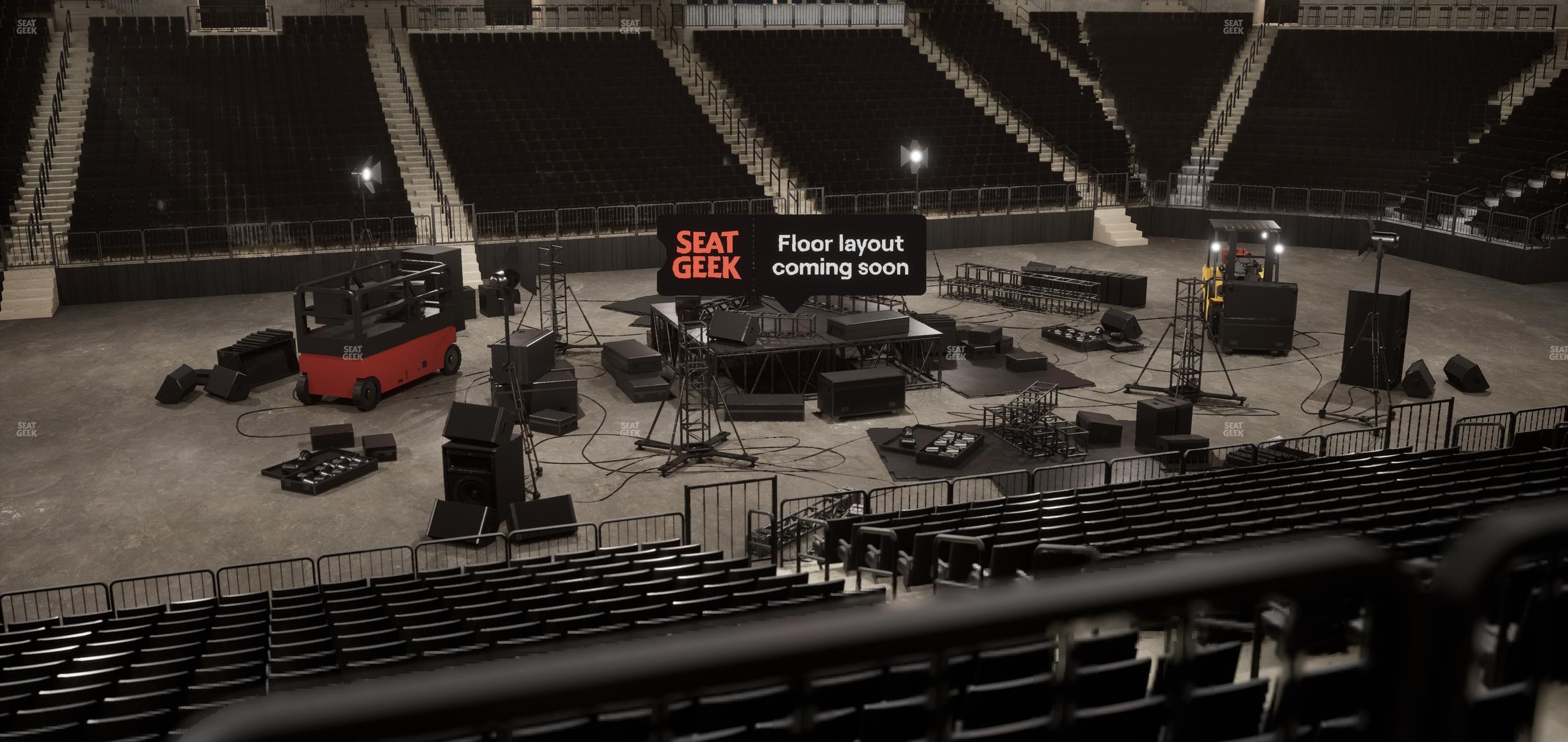 Barclays Center - Section 25 Wc Seat View