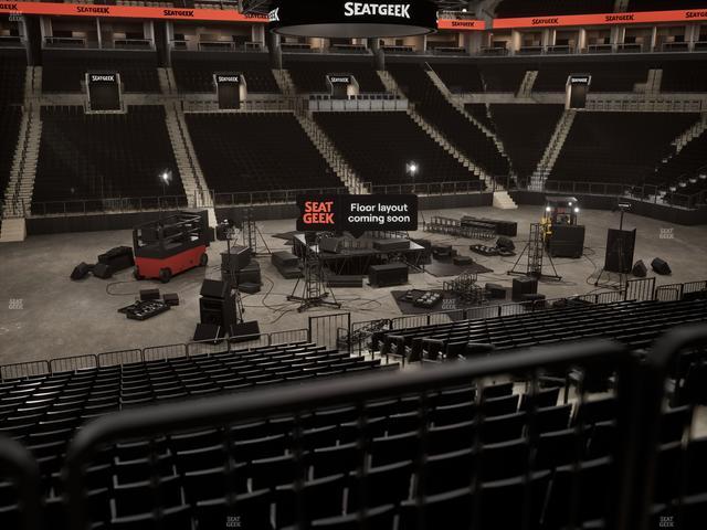Barclays Center - Section 25 Wc Seat View