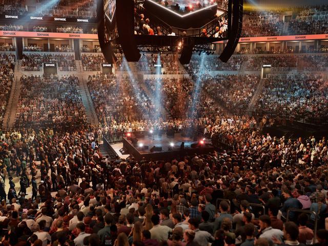 Barclays Center - Section 25 Wc Seat View