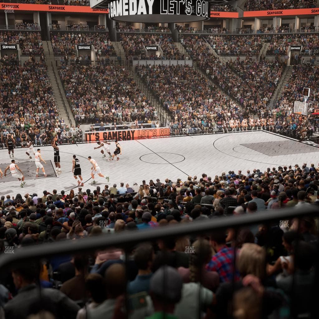 Barclays Center - Section 25 Wc Seat View