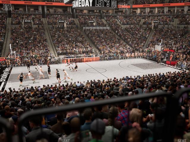 Barclays Center - Section 25 Wc Seat View Barclays Center - Section 25 Wc Seat View